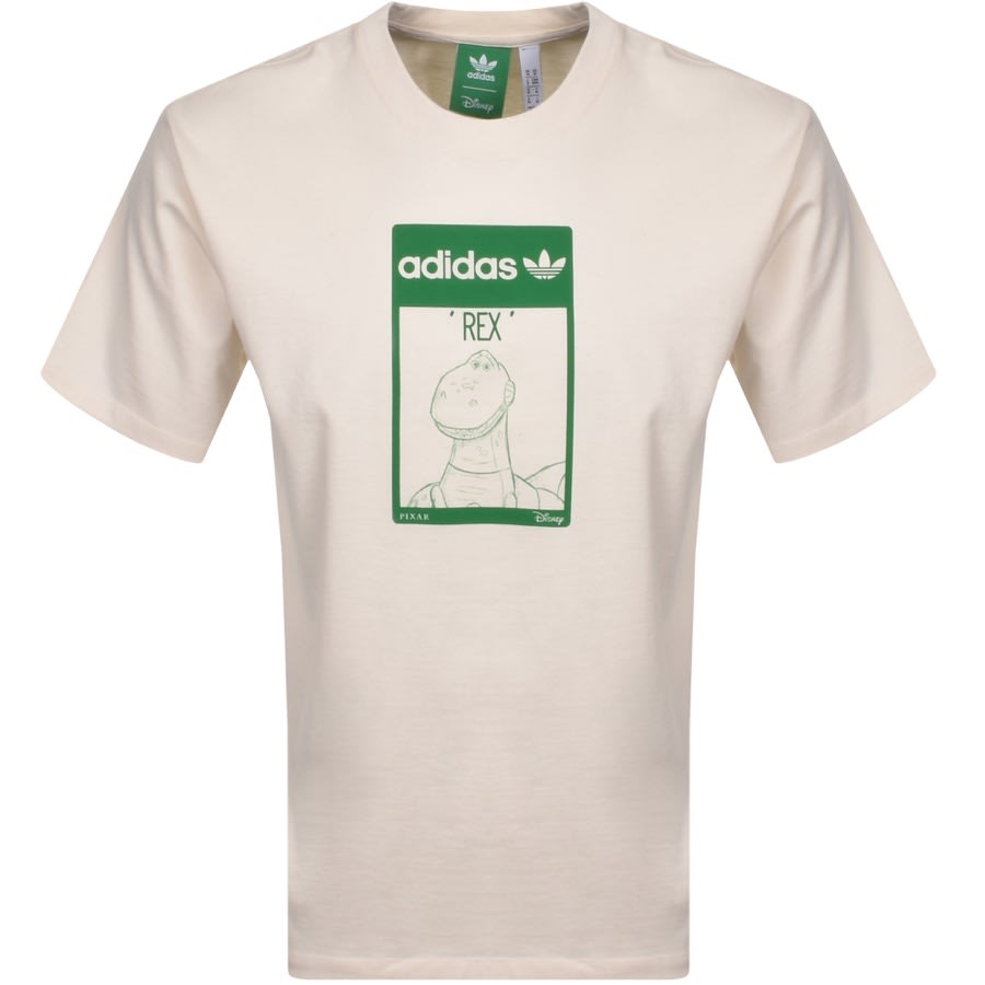 Alternative Image for Productadidas Originals x Disney Tee Rex T Shirt Cream1